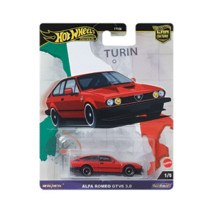 1:64 Alfa Romeo GTV6 3.0 Red Hot Wheels Premium