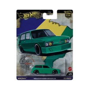 1:64 Volkswagen Brasilia Green Hot Wheels Premium