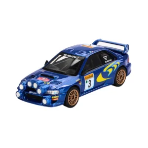 1:64 Subaru Impreza WRC 98 #3 1988 Rally Monte Carlo 3 RD Mini GT