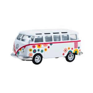 1:64 1964 VOLKSWAGEN SAMBA BUS WHITE GREENLIGHT