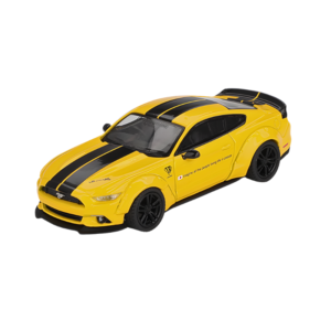 1:64 FORD MUSTANG TRIPLE YELLOW LB WORKS
