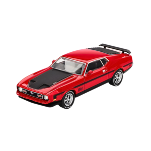 1.64 1971 FORD MUSTANG MACH1 RACE RED