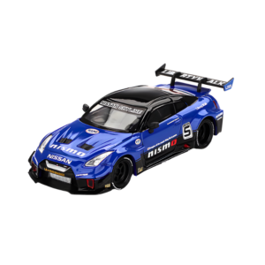 1:64 NISSAN 35GT-RR V.2 BLUE LBS WORKS