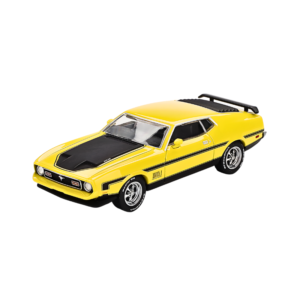 1:64 FORD MUSTANG MACH I GRABBER YELLOW LHD MINI GT