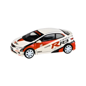 1:64 2007 HONDA CIVIC FN2 TYPE R RACE LIVERY PARA 64