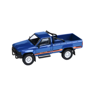 1:64 1984 TOYOTA HILUX SINGLE CAB MEDIUM BLUE PARA 64