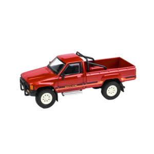 1:64 1984 TOYOTA HILUX SINGLE CAB RED PARA 64
